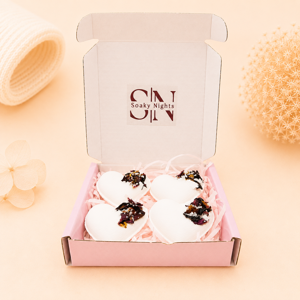 Heart Bath Bomb Gift Set