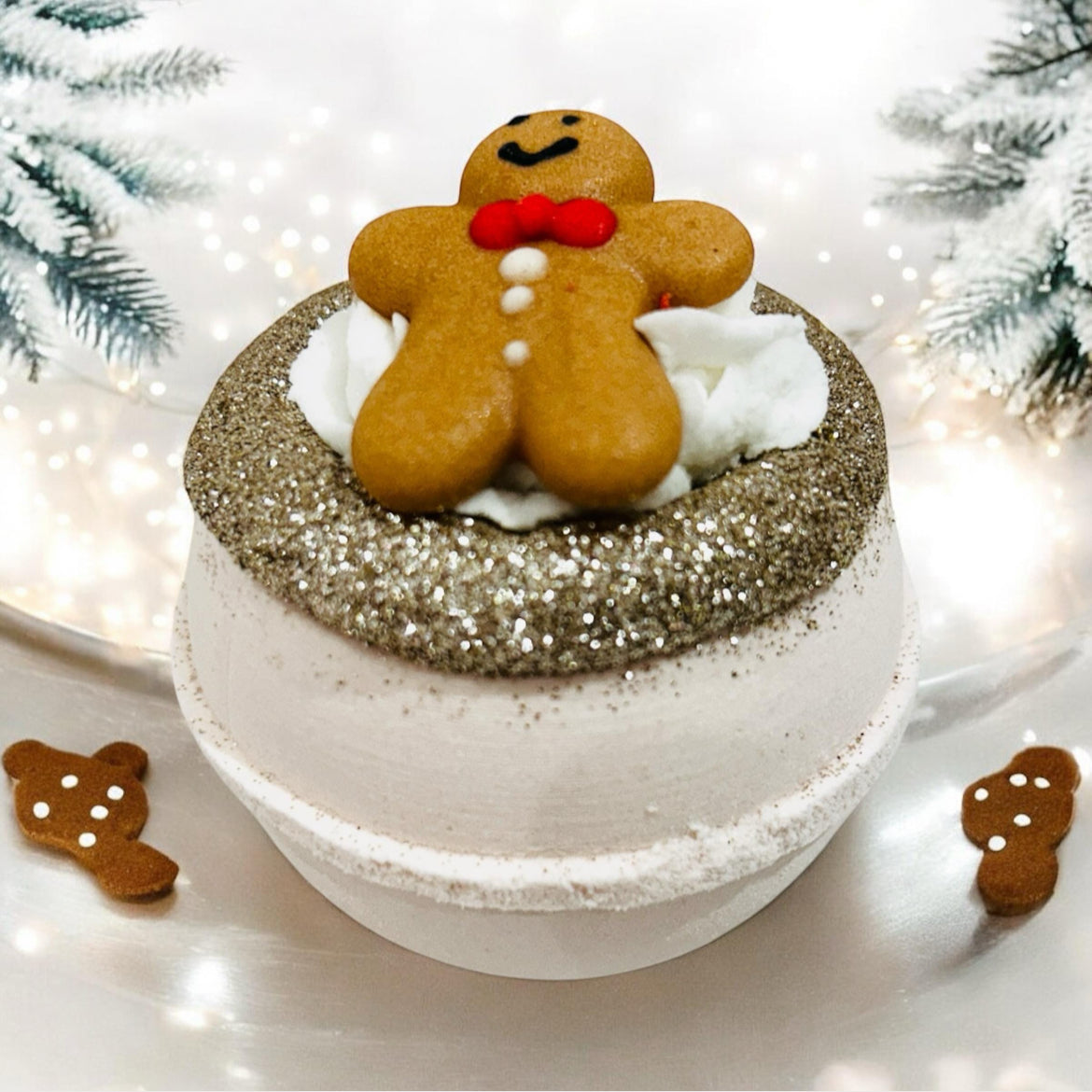 Gingerbread Man Bath Bomb