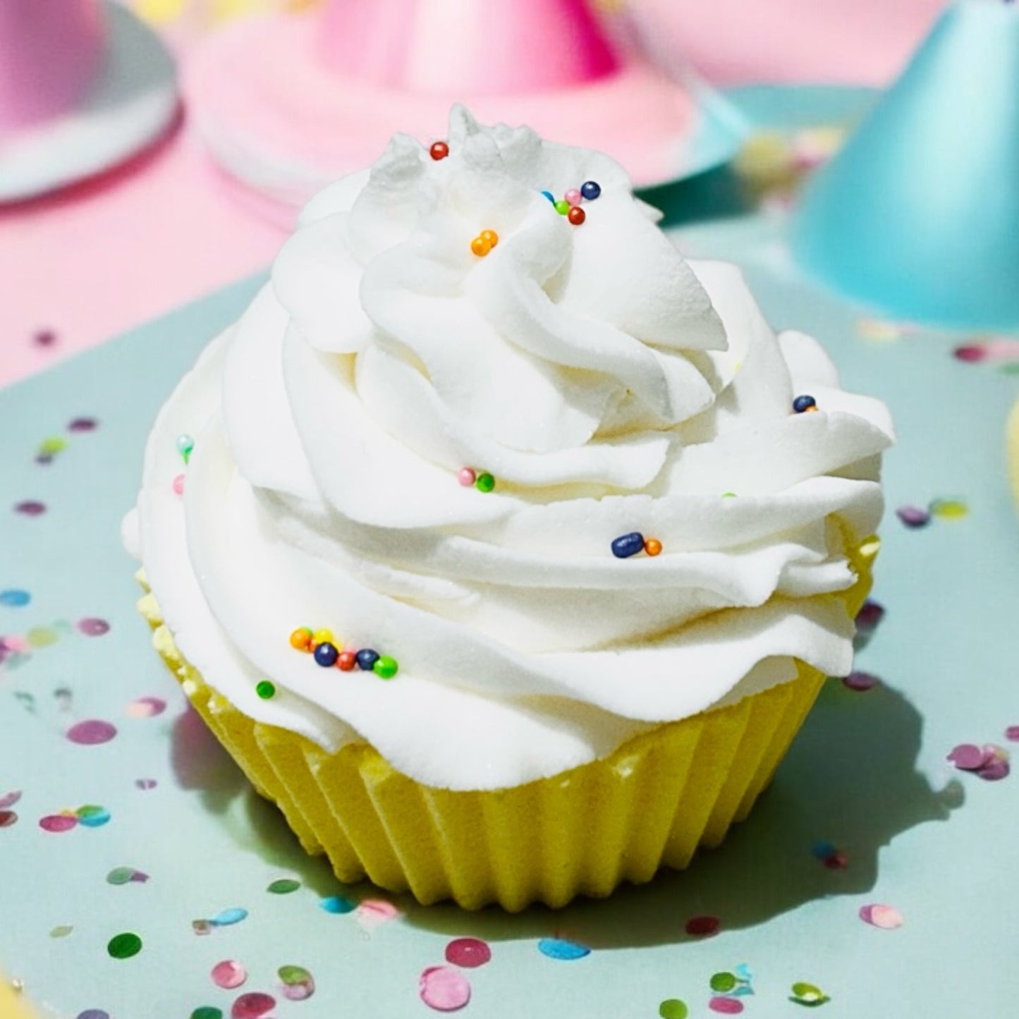 Lemon Birthday Cake Bath Bomb