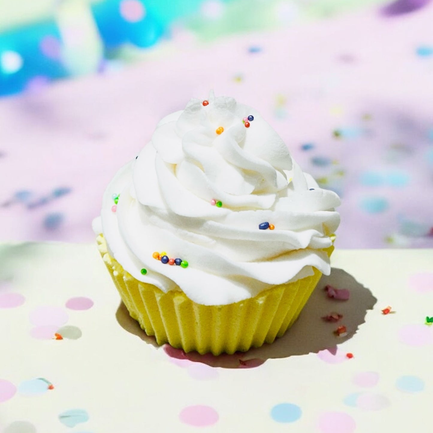 Lemon Birthday Cake Bath Bomb