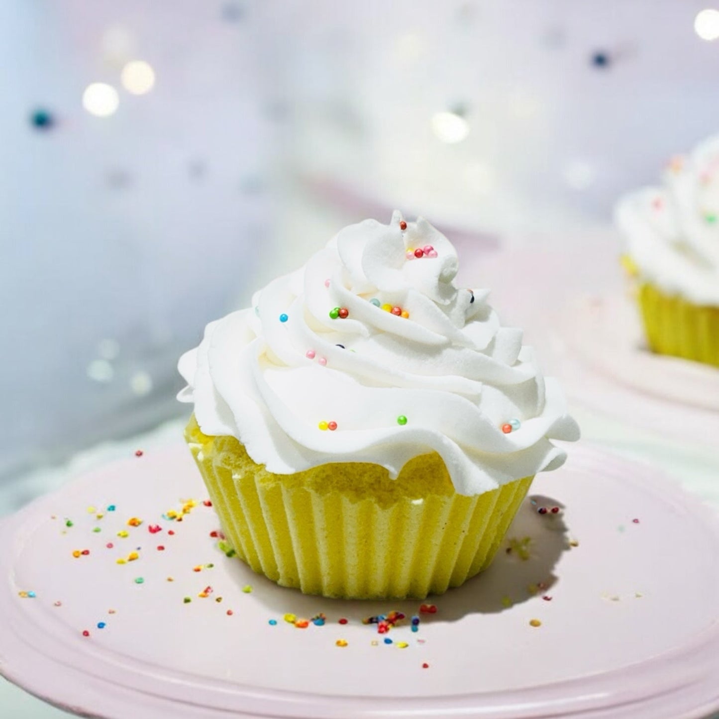 Lemon Birthday Cake Bath Bomb