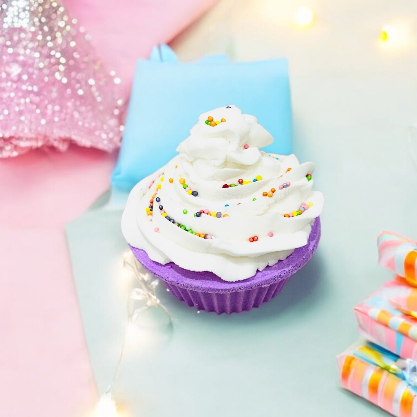 Pina Colada Birthday Cake Bath Bomb