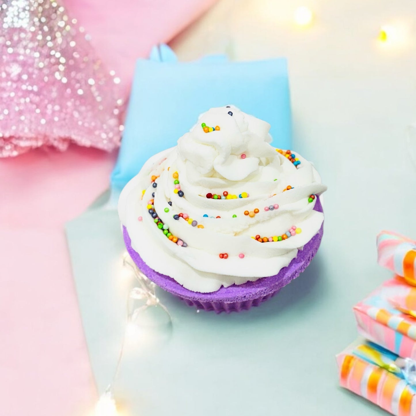 Pina Colada Birthday Cake Bath Bomb