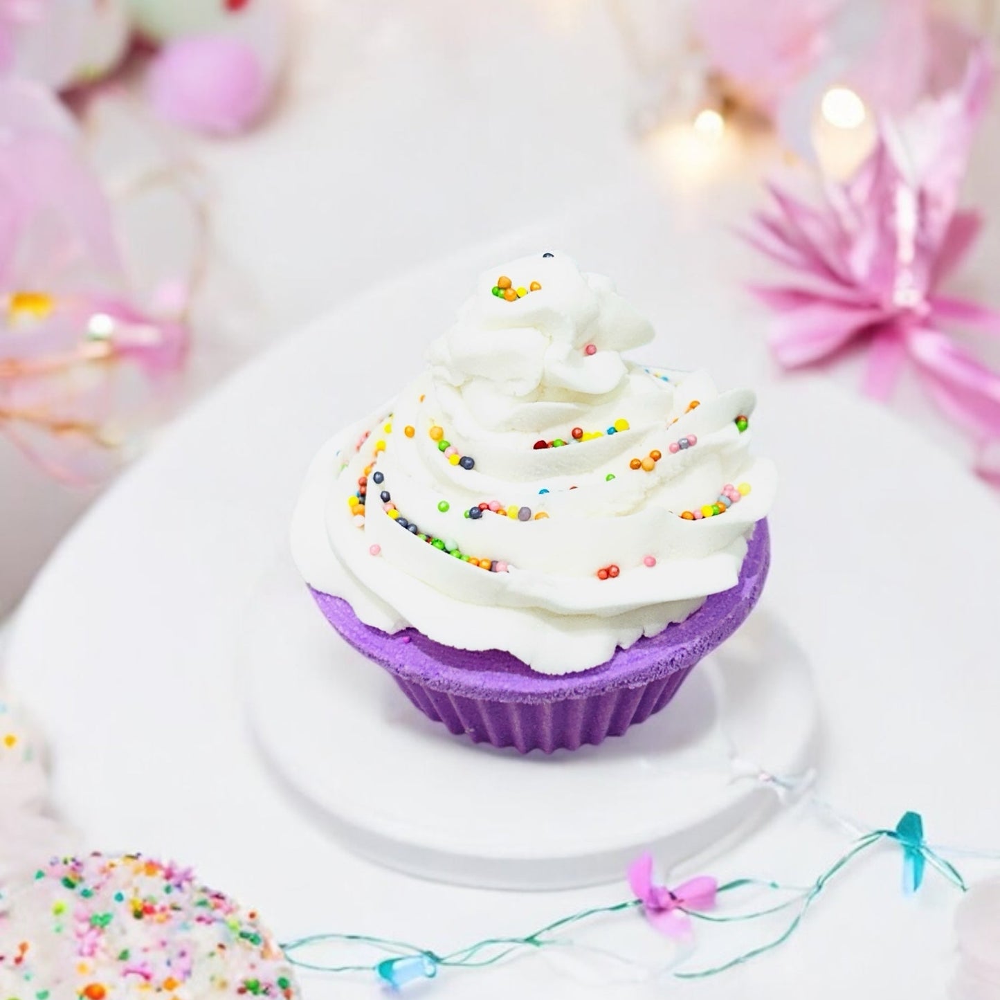 Pina Colada Birthday Cake Bath Bomb