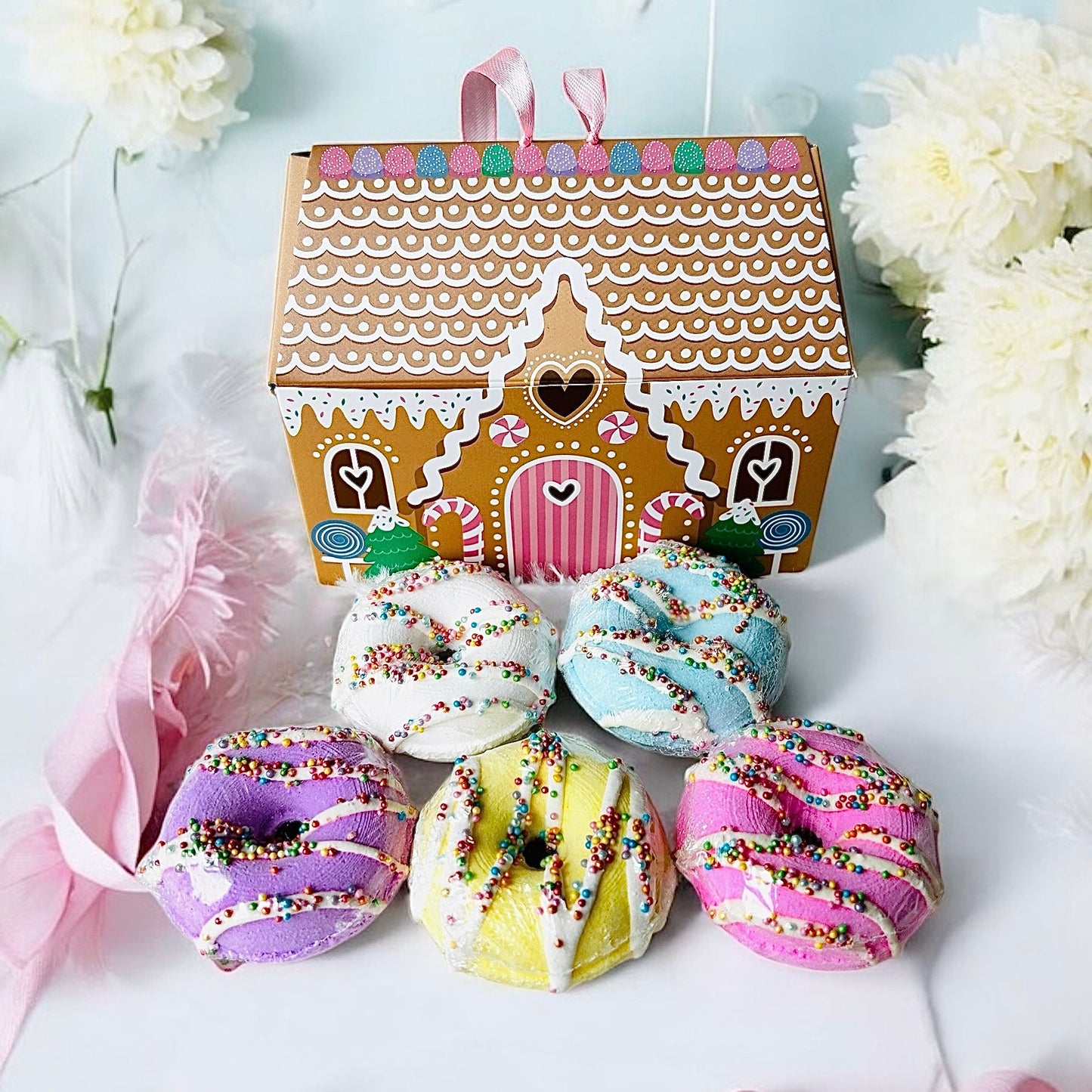 Donut House Bath Bomb Gift Set