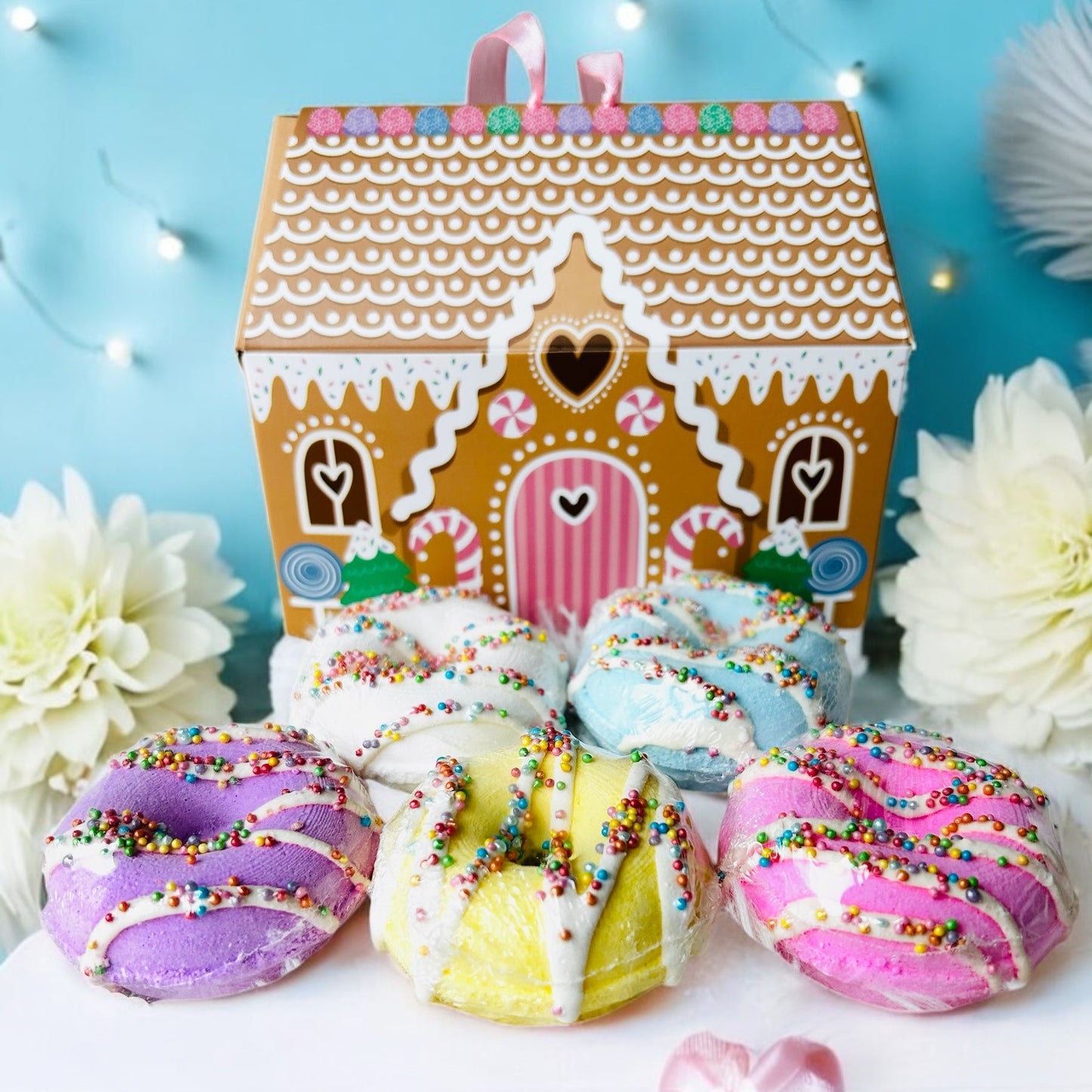 Donut House Bath Bomb Gift Set