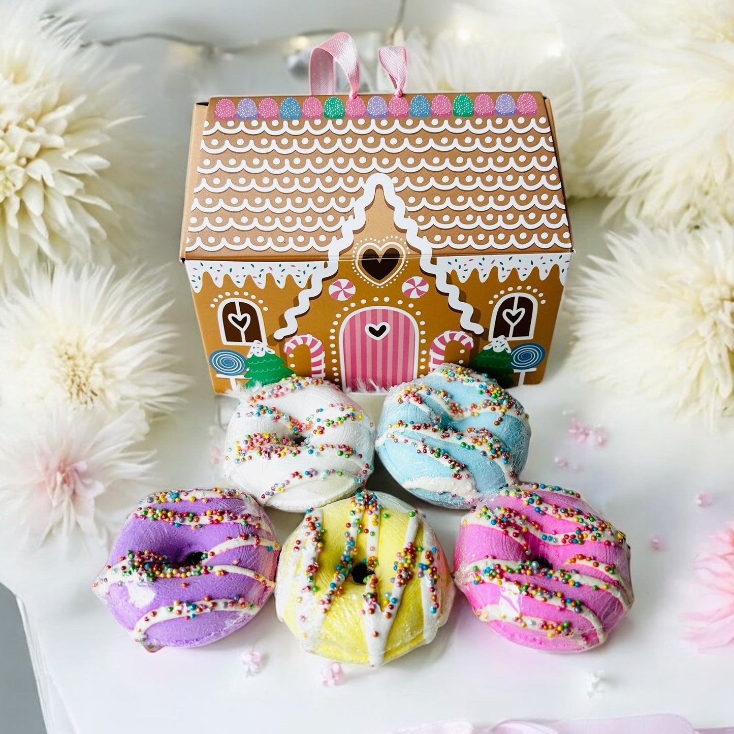 Donut House Bath Bomb Gift Set