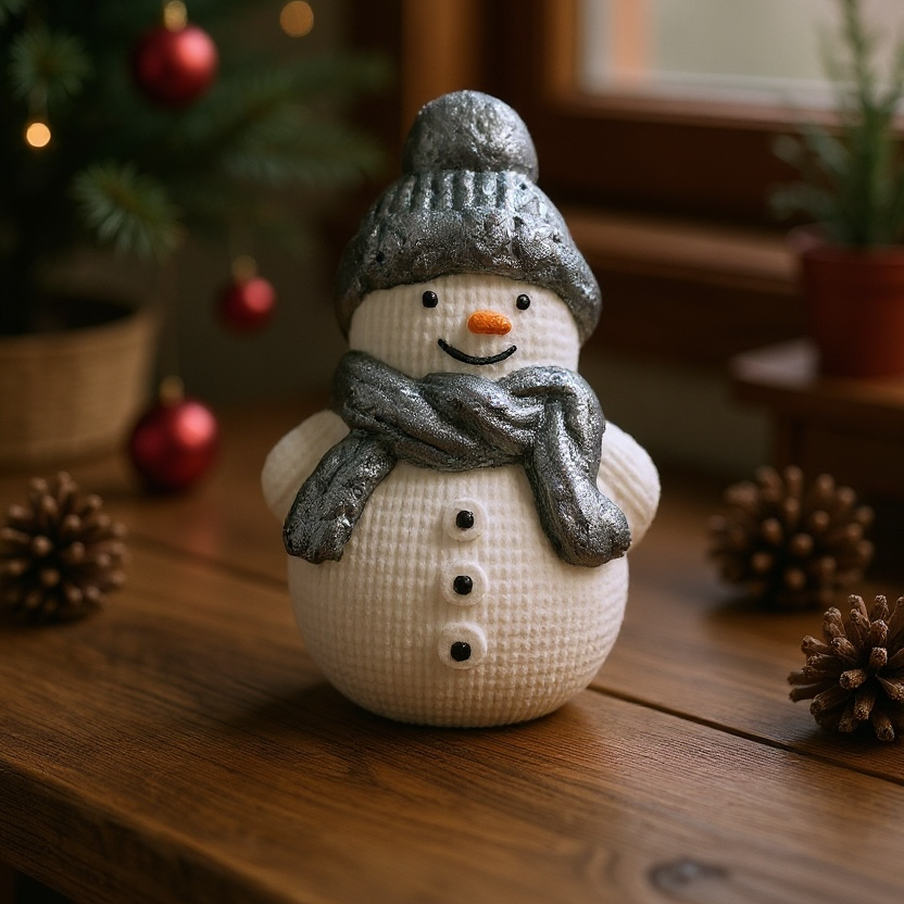 Grey Snowman Bath Bomb