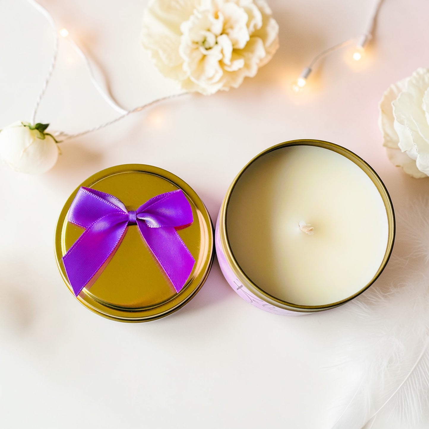 Relaxing Zen Tin Candle