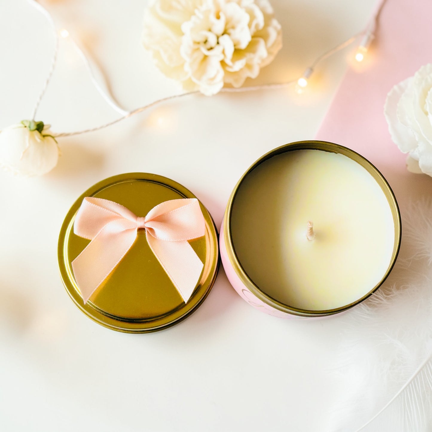 Golden Hour Tin Candle