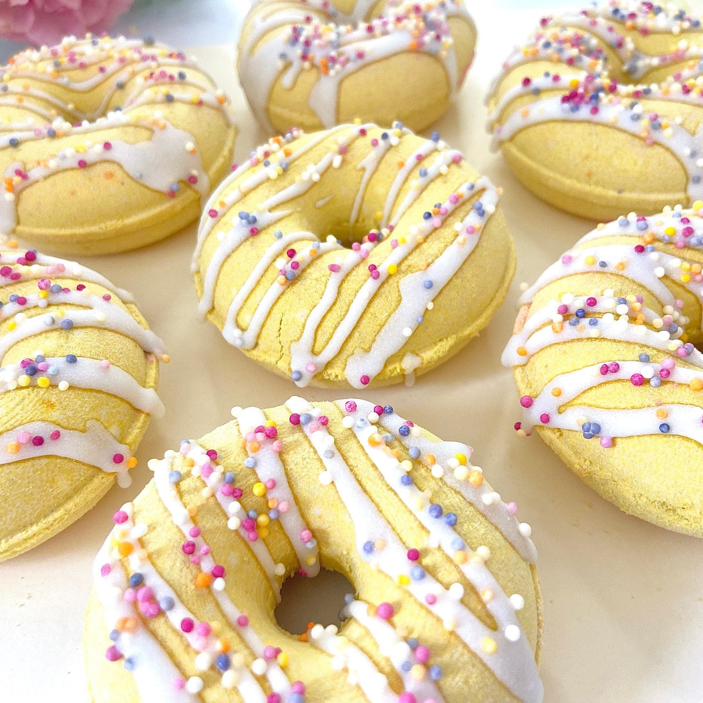 Yellow Donut Bath Bomb