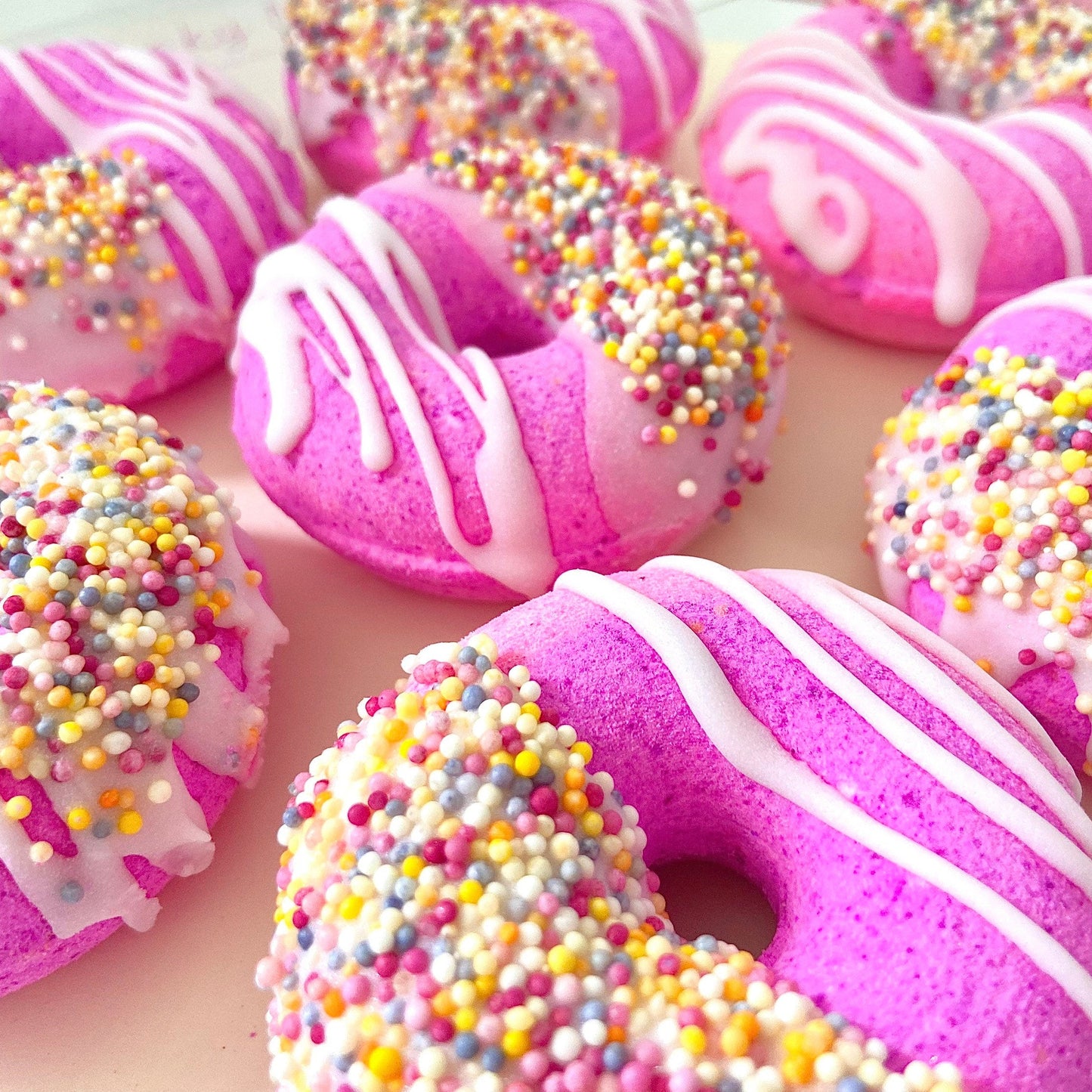 Pink Donut Bath Bomb