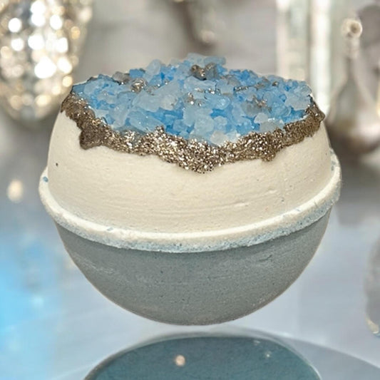 Azurite Geode Bath Bomb