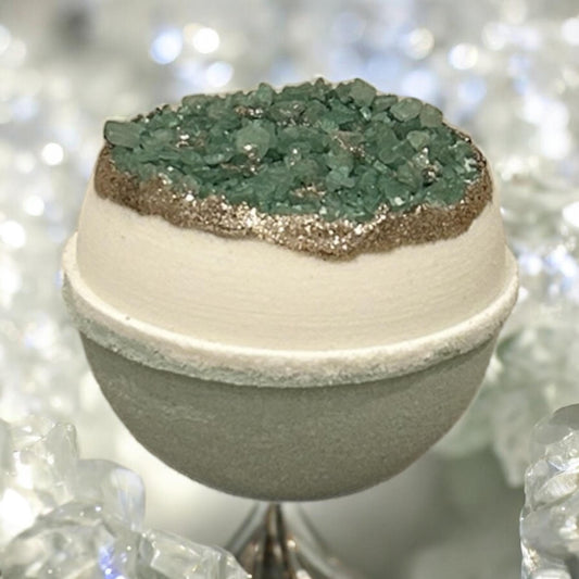 Emerald Geode Bath Bomb