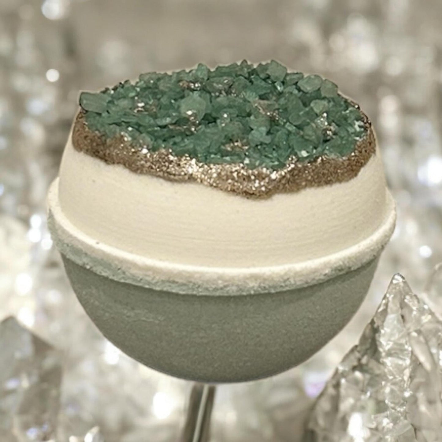Emerald Geode Bath Bomb