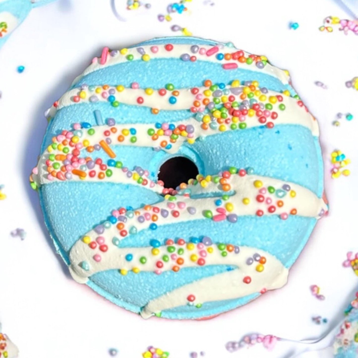 Blue Donut Bath Bomb