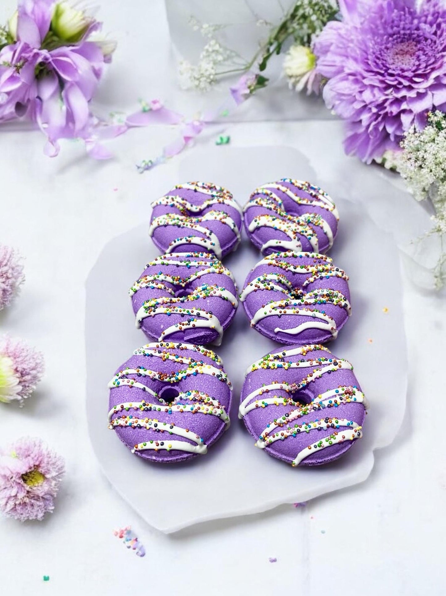 Purple Donut Bath Bomb