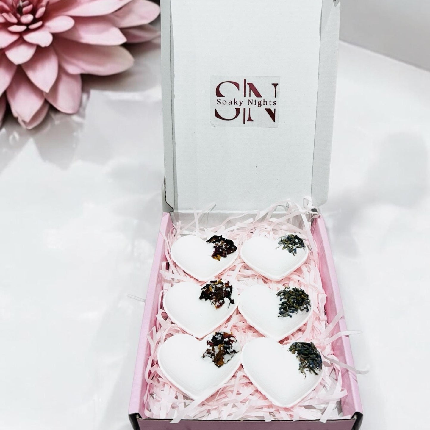 Heart Bath Bomb Gift Set