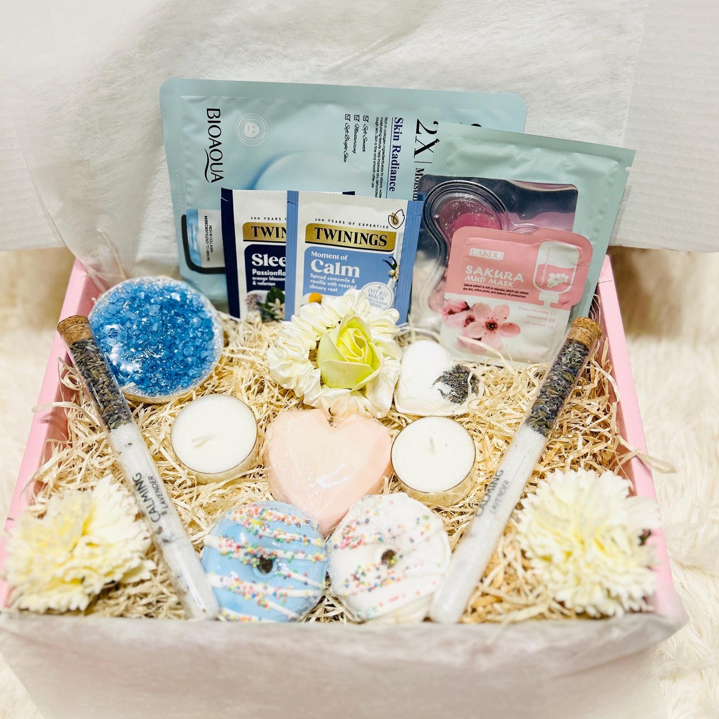 Blue Pamper Box