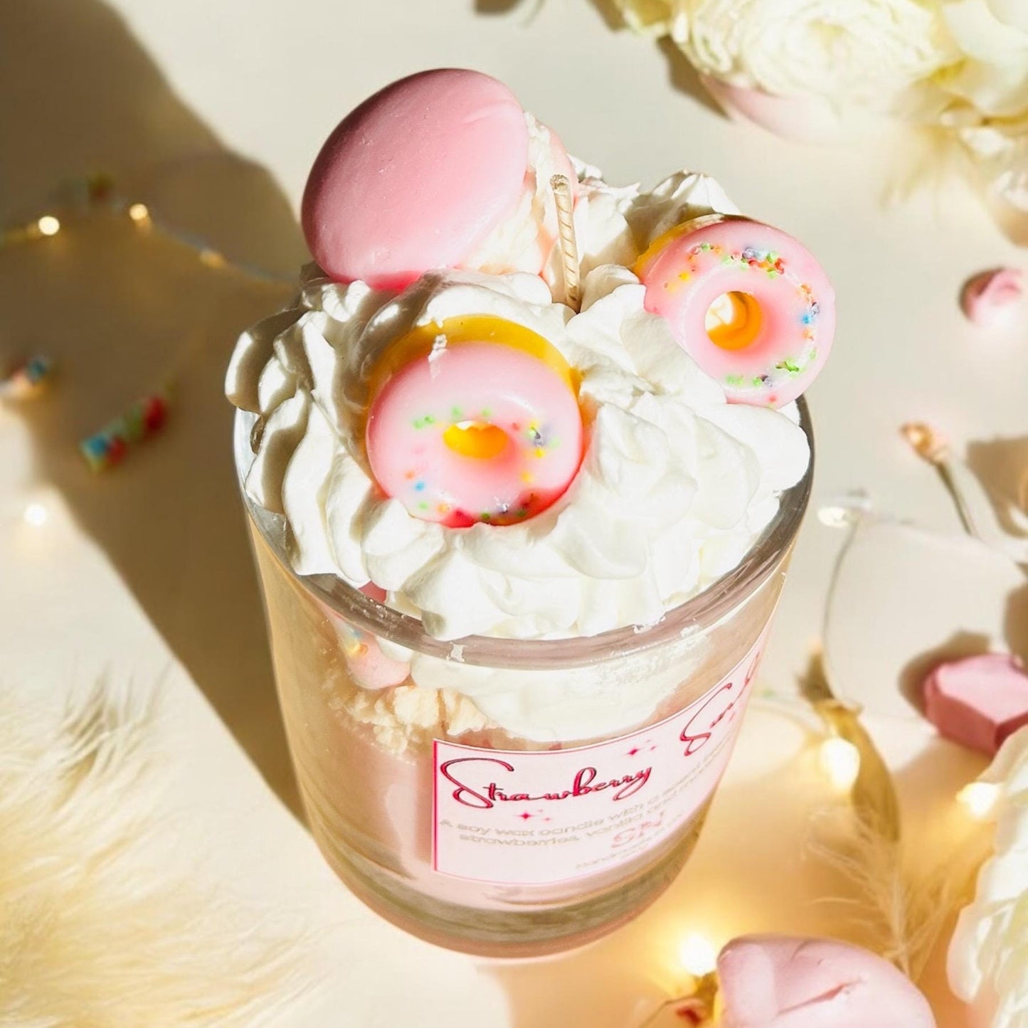 Strawberry Sundae Candle