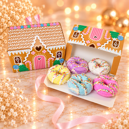 Donut House Bath Bomb Gift Set