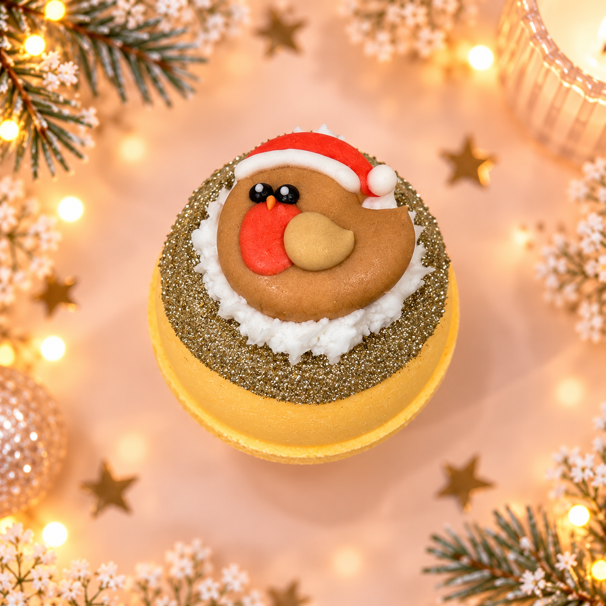 Christmas Robin Bath Bomb