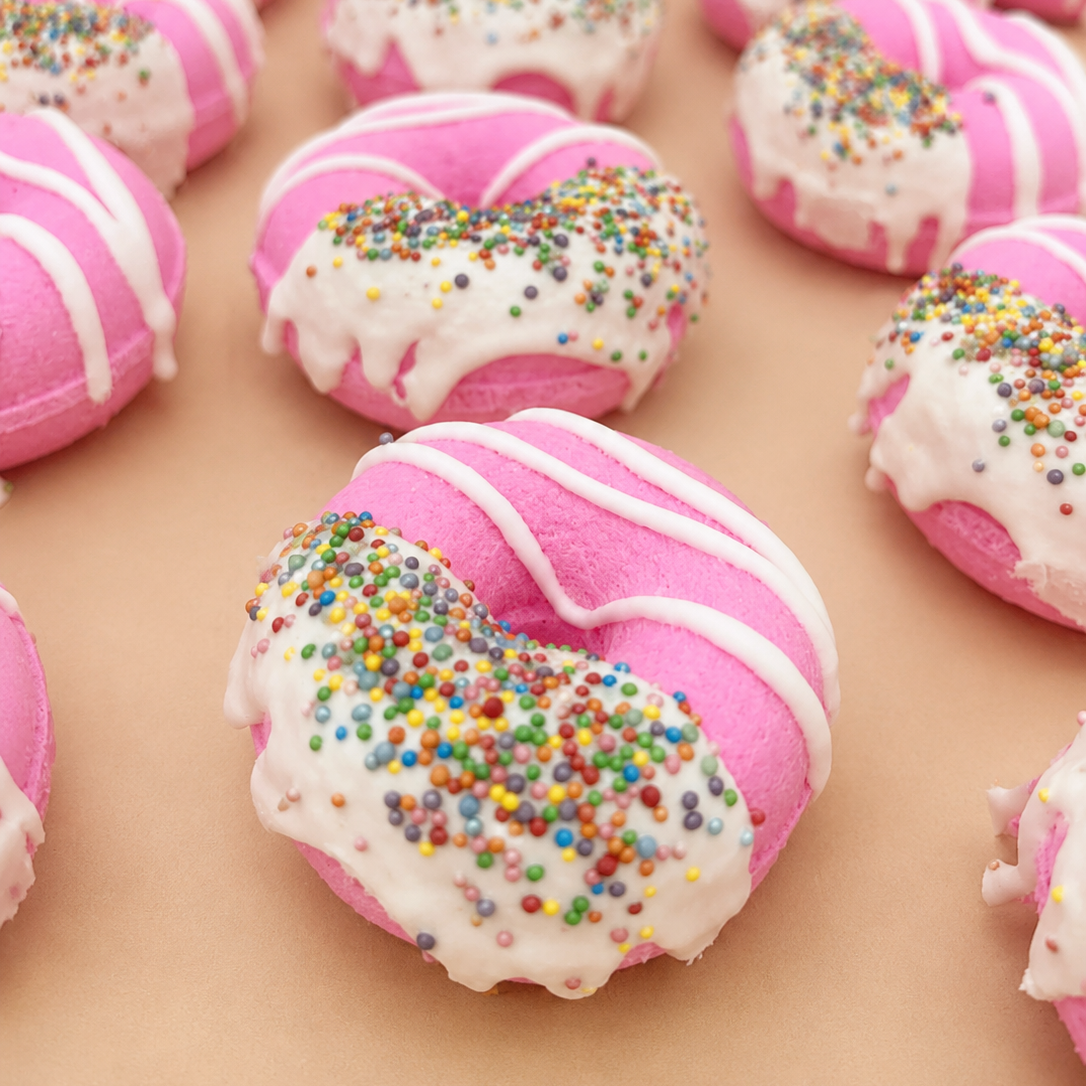 Pink Donut Bath Bomb