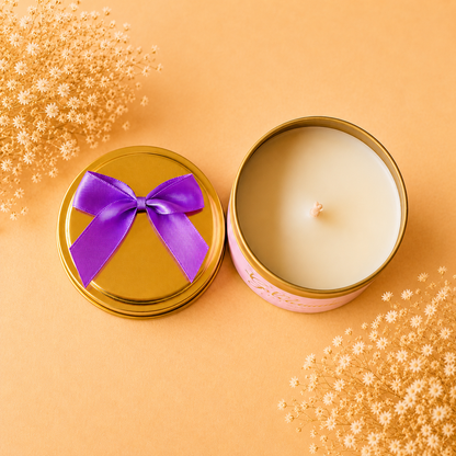 Relaxing Zen Tin Candle