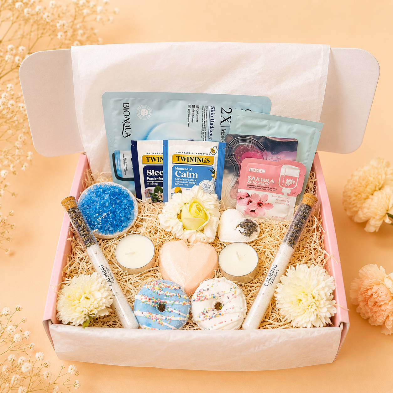 Blue Pamper Box