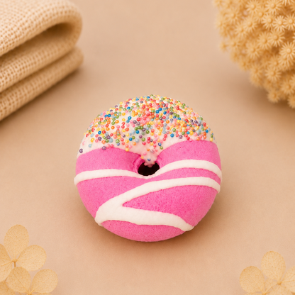 Pink Donut Bath Bomb