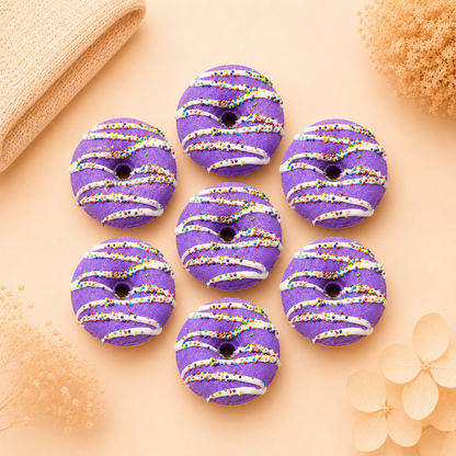 Purple Donut Bath Bomb