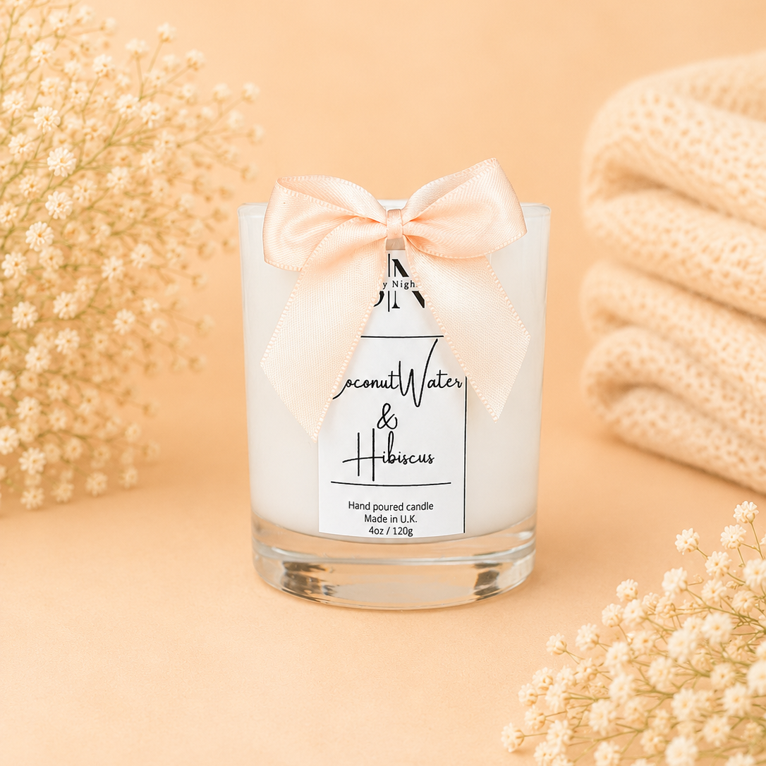 Coconut Water & Hibiscus Candle