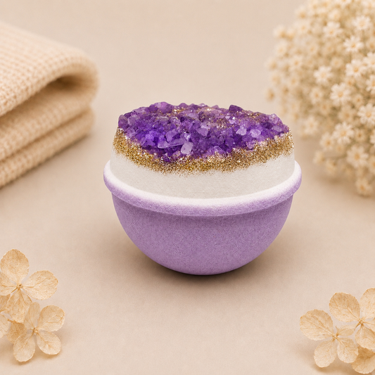 Amethyst Geode Bath Bomb