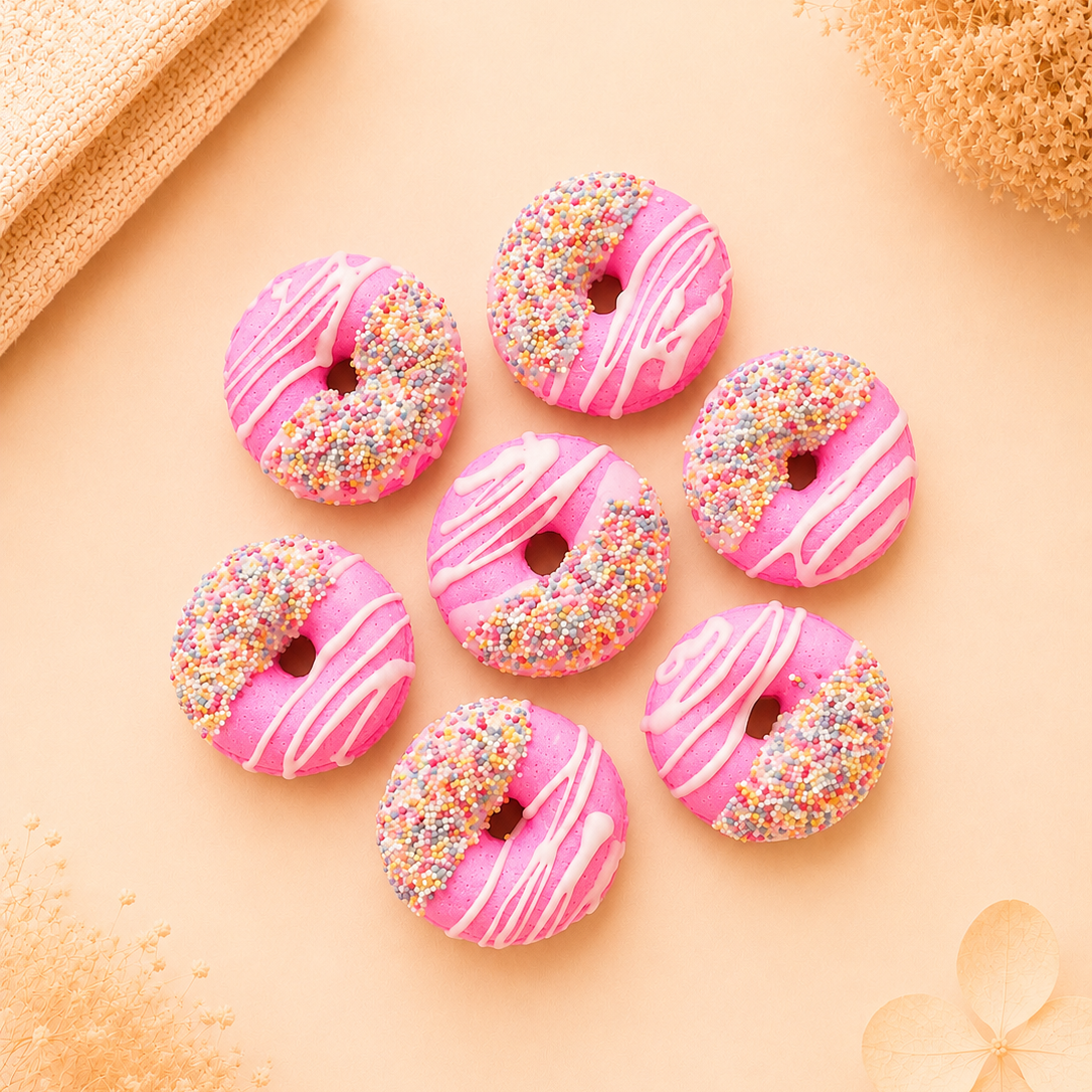 Pink Donut Bath Bomb