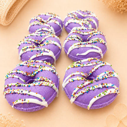 Purple Donut Bath Bomb