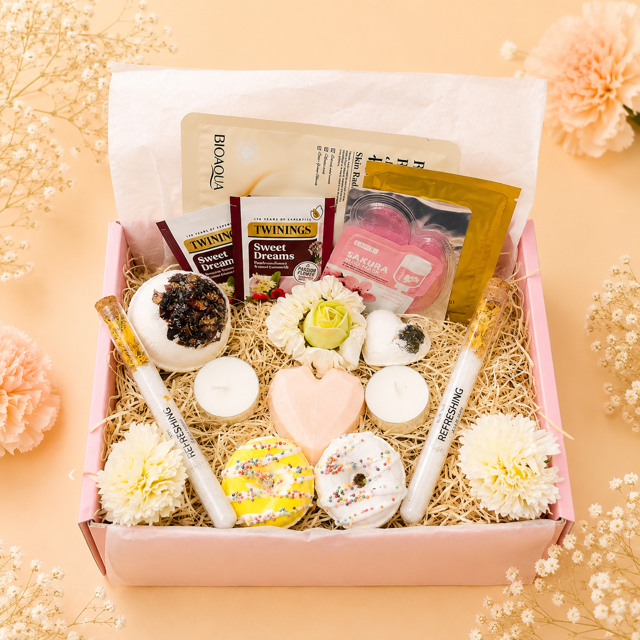 Yellow Pamper Box