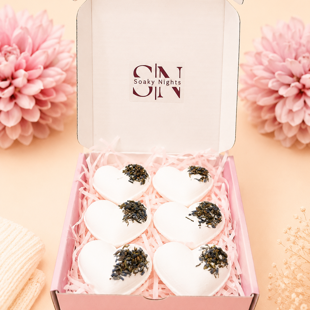 Heart Bath Bomb Gift Set