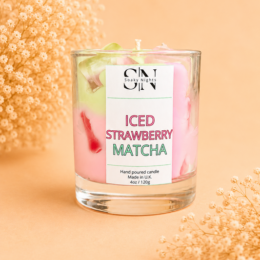 Strawberry Iced Matcha Candle