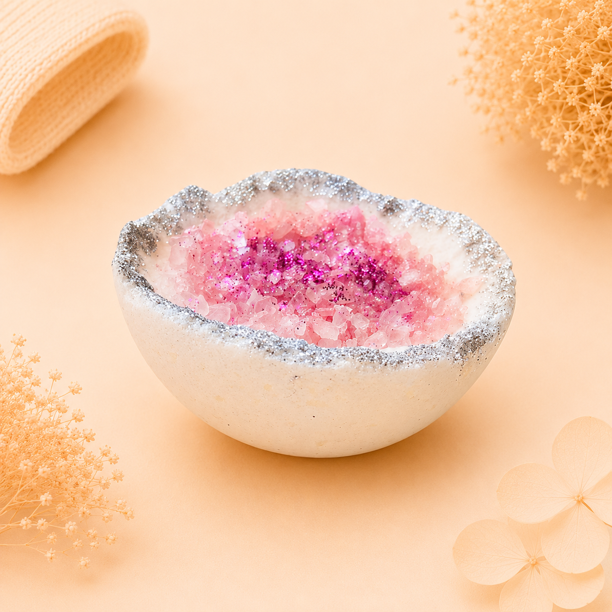 Pink Geode Bath Bomb