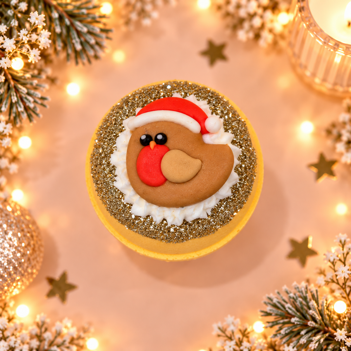 Christmas Robin Bath Bomb