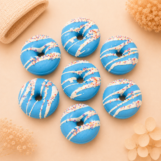 Blue Donut Bath Bomb
