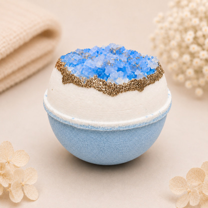 Azurite Geode Bath Bomb