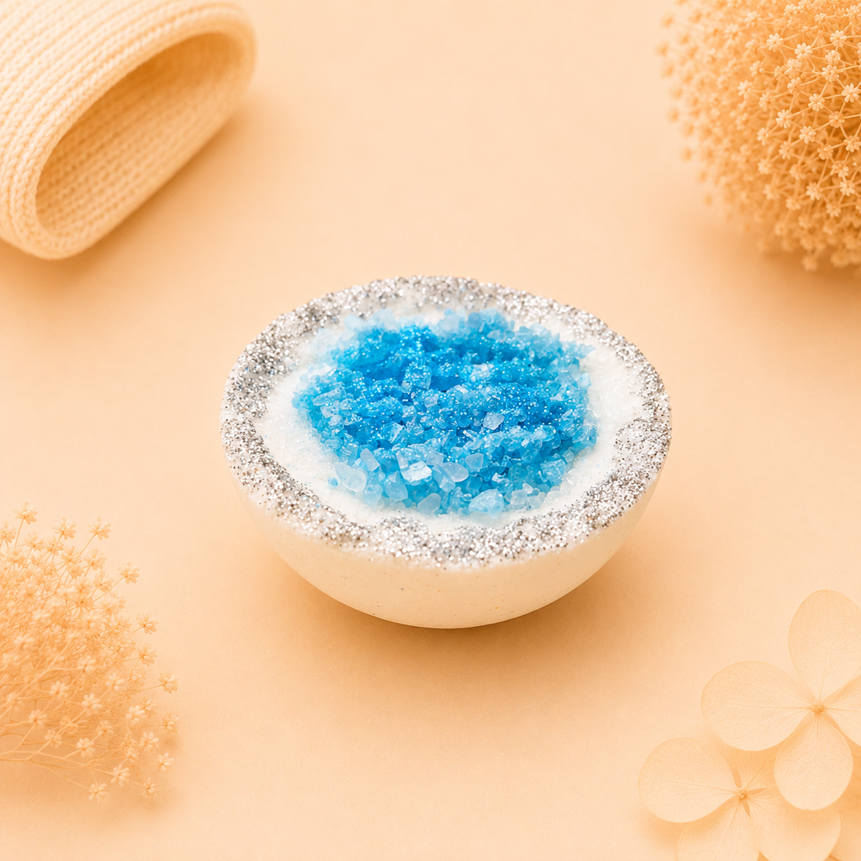 Blue Geode Bath Bomb