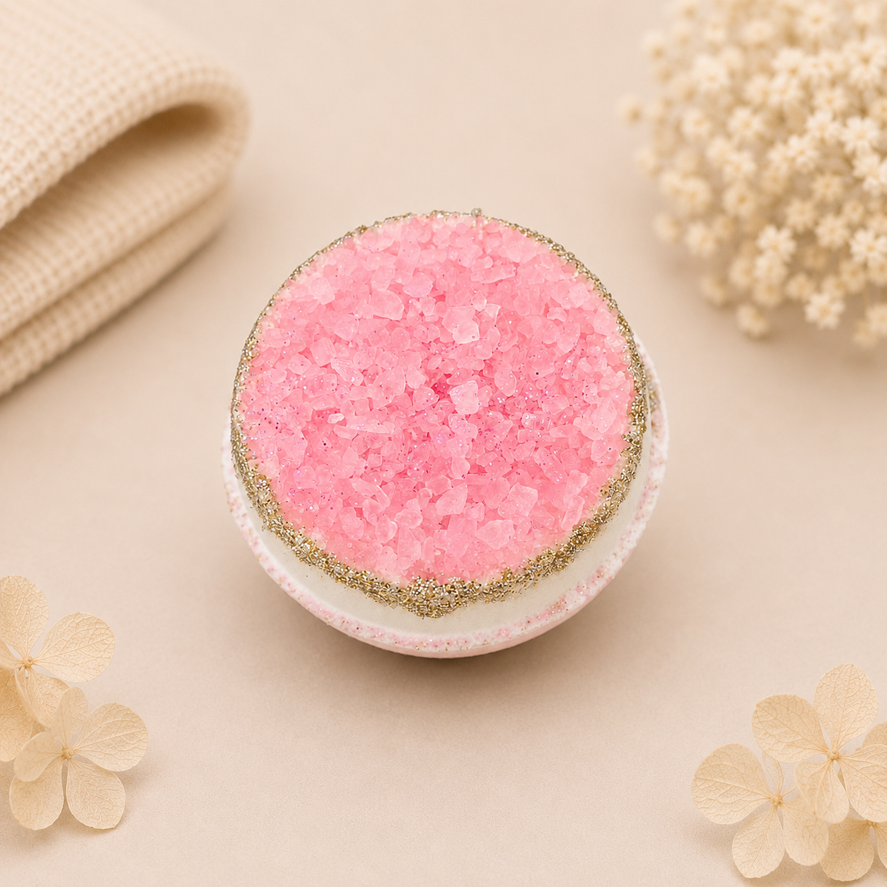 Rose Quartz Bath Bomb