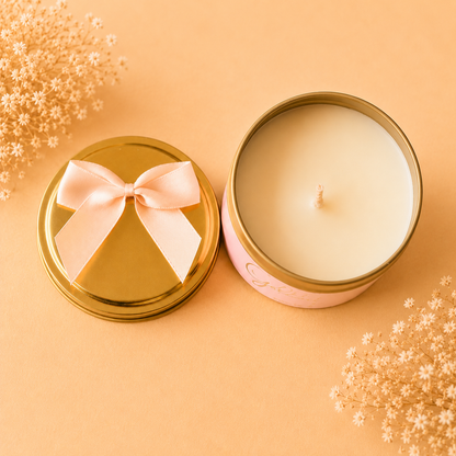 Golden Hour Tin Candle