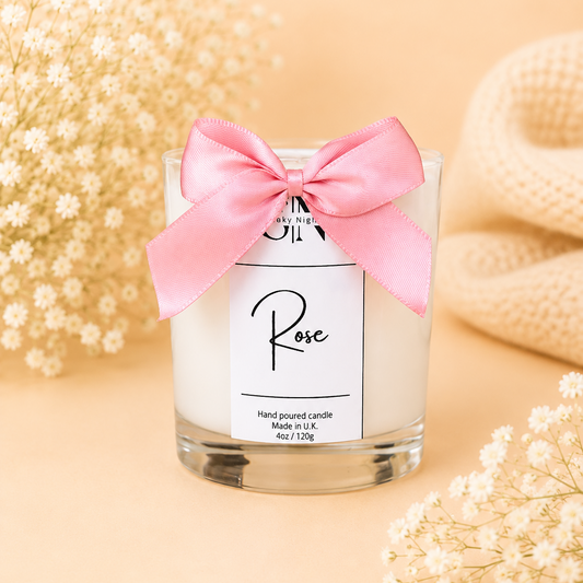 Rose Candle