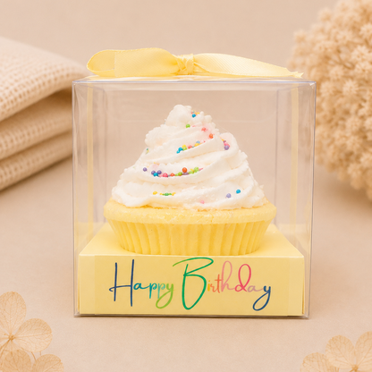 Lemon Birthday Cake Bath Bomb