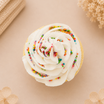 Lemon Birthday Cake Bath Bomb