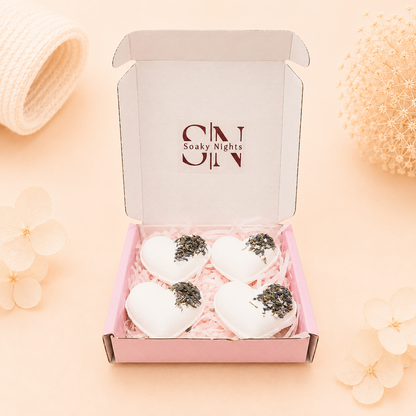 Heart Bath Bomb Gift Set