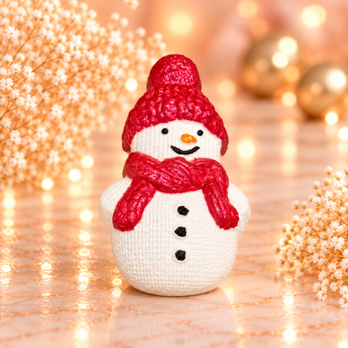 Red Snowman Bath Bomb